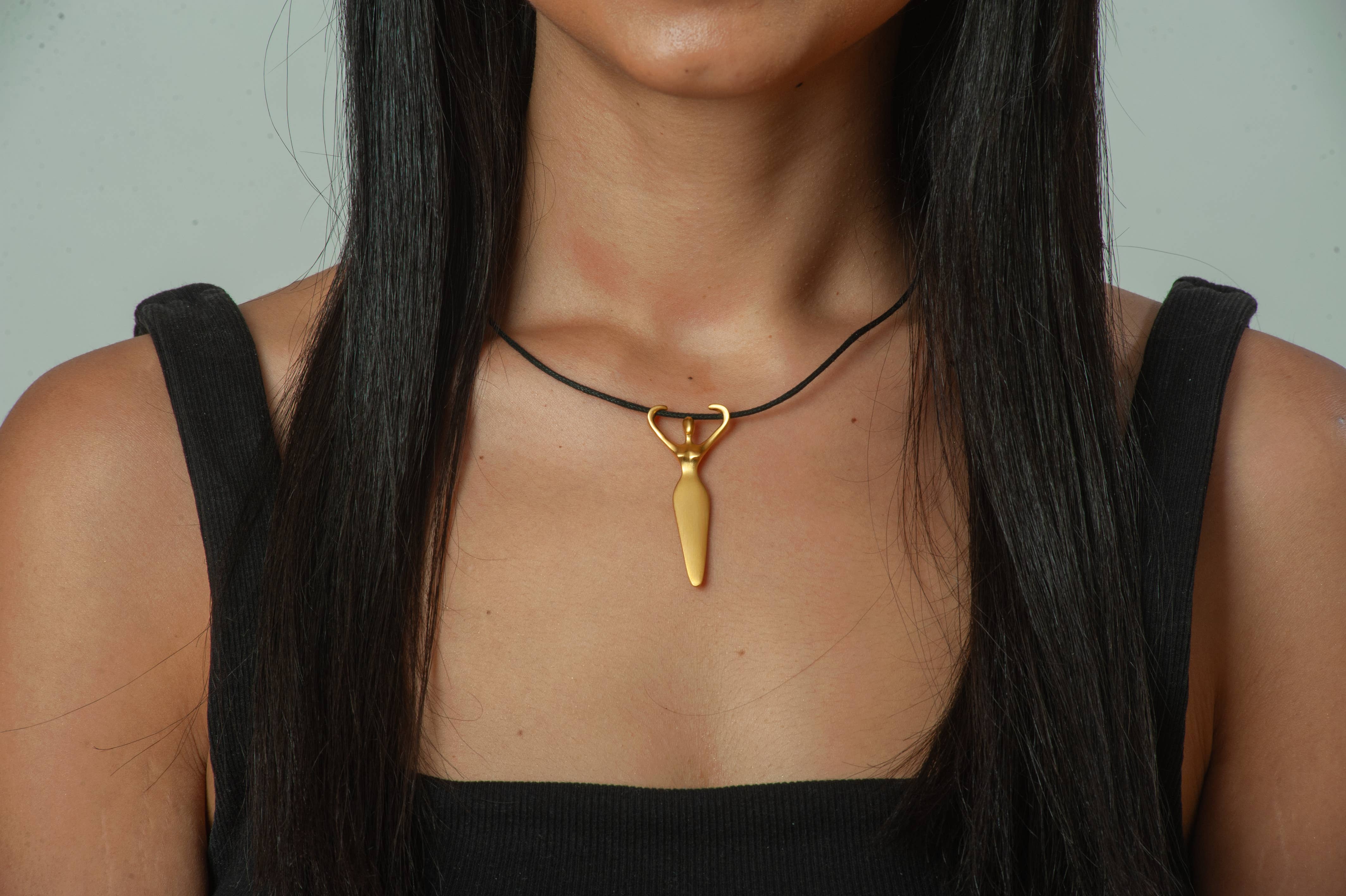 Discoveries, Inc. - Wholesale Pendant/Charm Necklace - Pre-Dynastic Figurine Pendant - Egyptian Inspired1