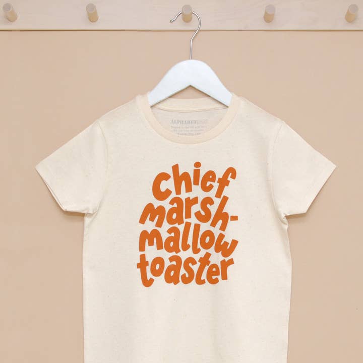 Alphabet Bags - Wholesale Screen Printed T-Shirt - Kids - Chief Marshmallow Toaster - Kid's Tee6