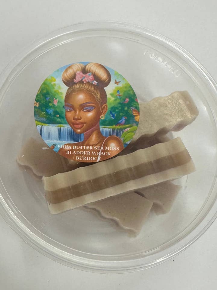 Håndlavet Shea Smør Urte Havmosse Detox Sæbe for engroshandel hos Sea Moss Me Now