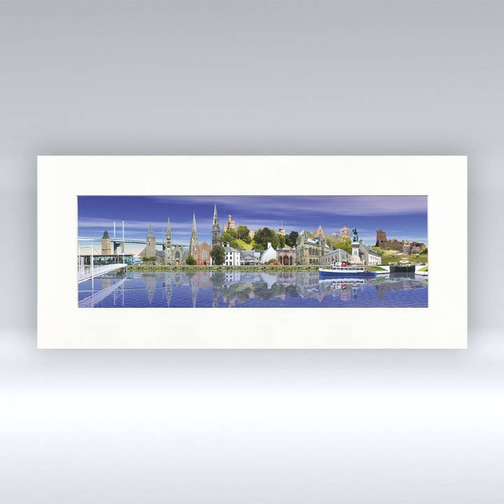 Inverness Day - Mounted Print for wholesale by Pureminted