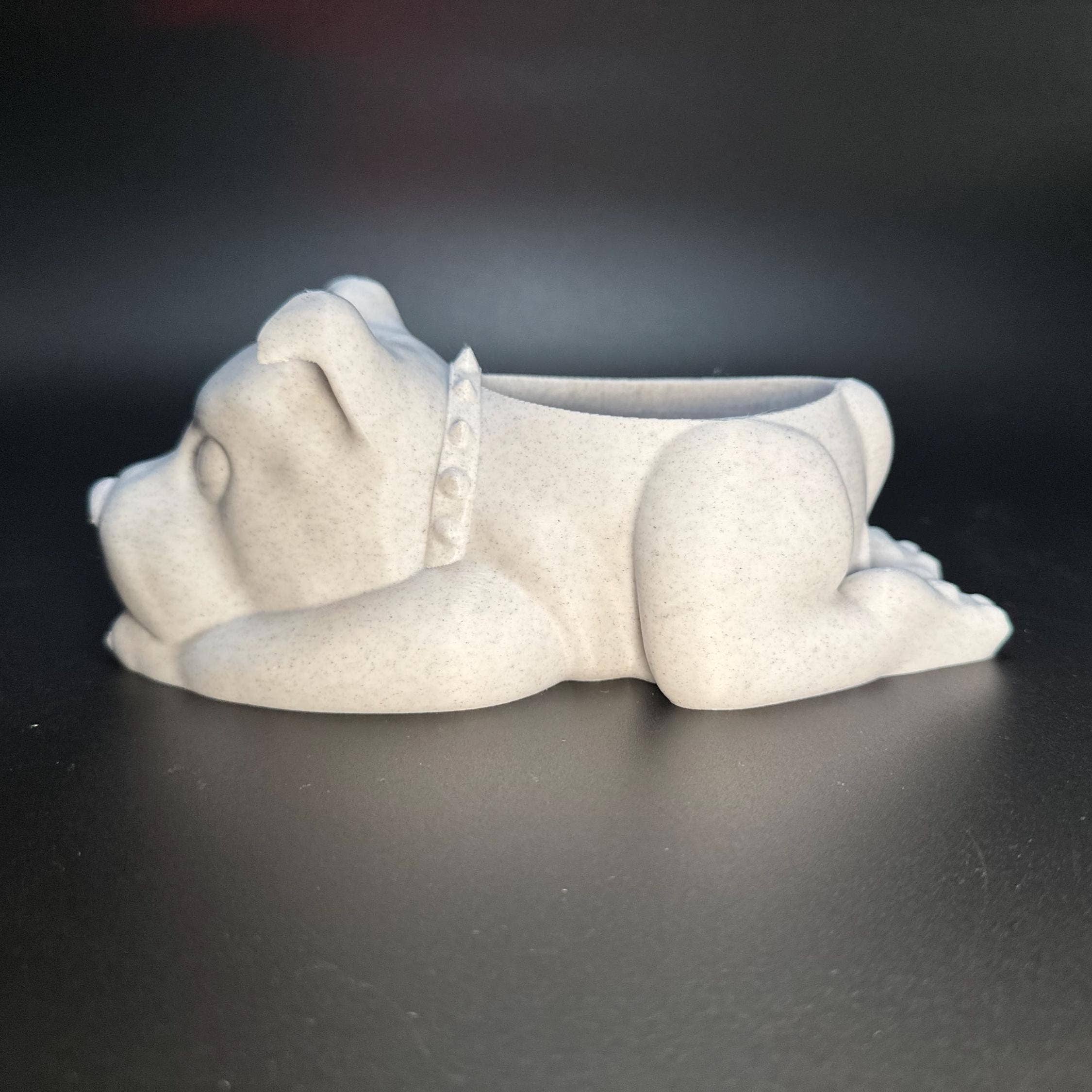 <3 Studio - Wholesale Plant Pot - Unique Planter: Staffordshire Bull Terrier - Succulent & Desk Companion for Dog Lovers6