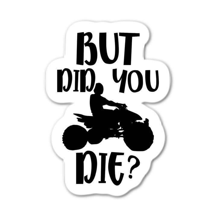 Mais tu es mort ? pour la vente par Stick-It Expressions