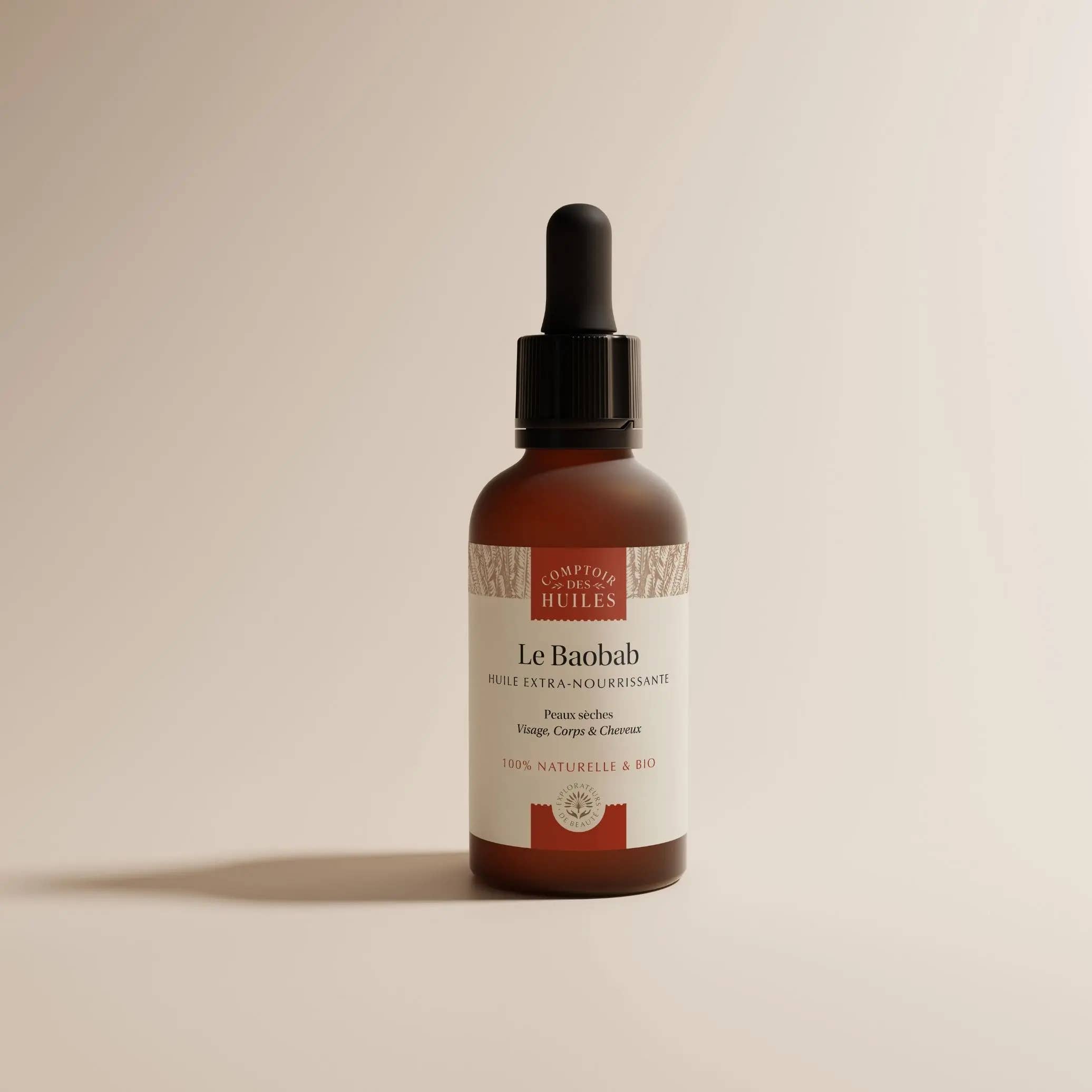 COMPTOIR DES HUILES – Großhandel Bade-/Körperöl – Baobab-Öl Bio – Pflege für Haut und Haare