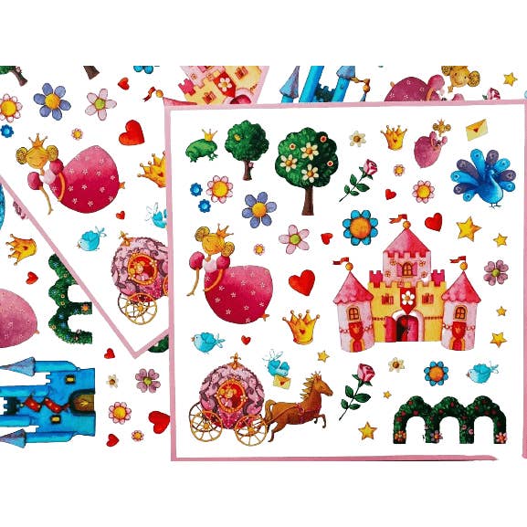 Lyeto Toys - Venta al por mayor Pegatinas - Niños y bebés - Pegatinas - Princesa Marguerite (160 unidades)3