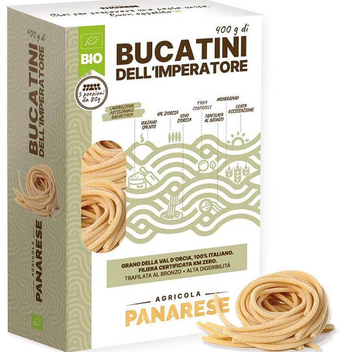 Premium Organic Tuscan Bucatini for wholesale by Amalfi Market