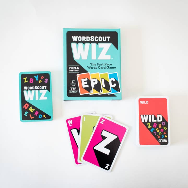 Families Play Forever - Wholesale Card Game - Wordscout Wiz