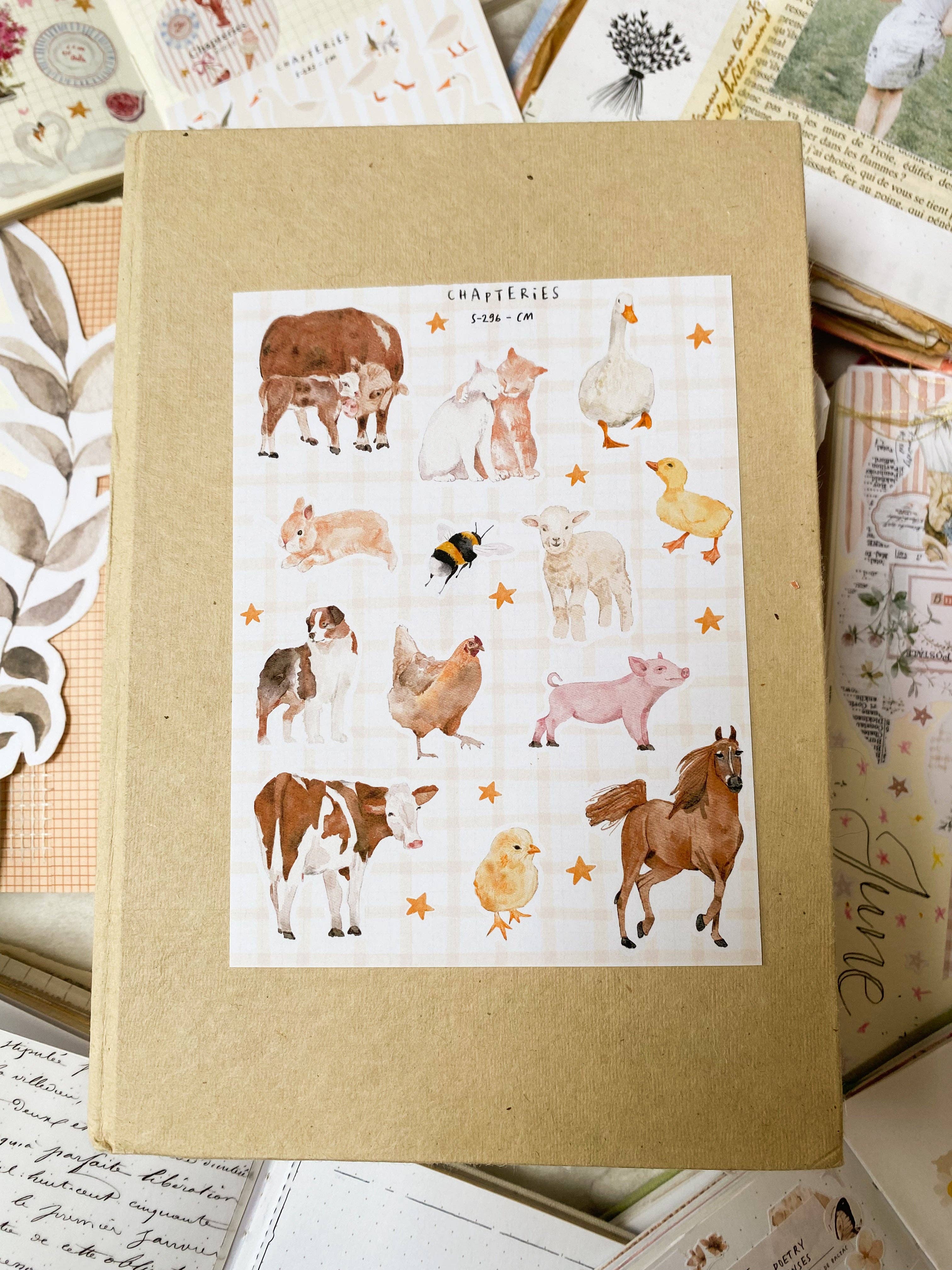 Chapteries - Wholesale Sticker - Stickers sheet - Animals1