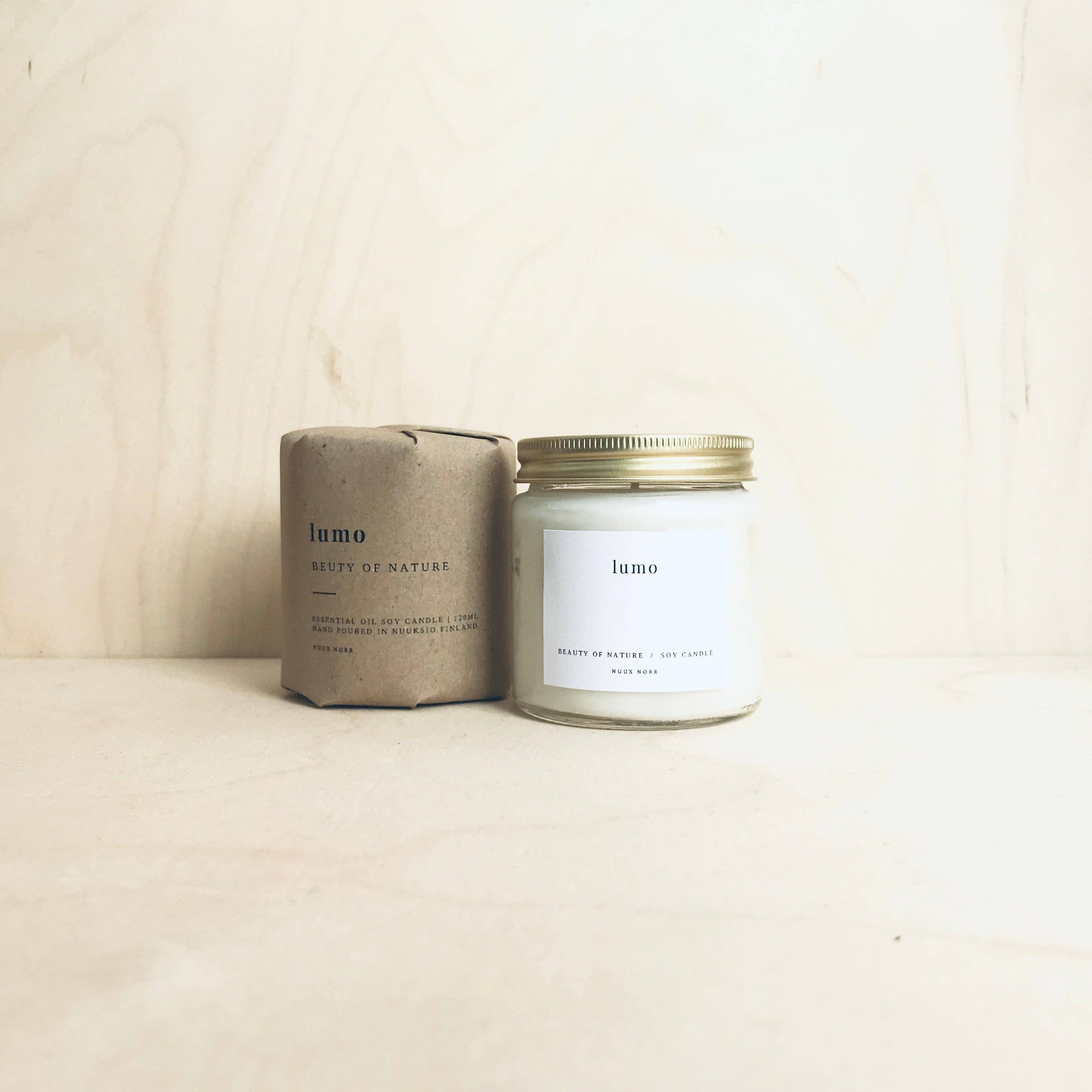 Nuux Norr - Vente Bougie en bocal - Bougie LUMO1