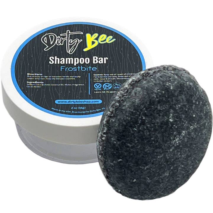 Dirty Bee - Wholesale Shampoo Puck/Solid Shampoo - Frostbite Shampoo Bar