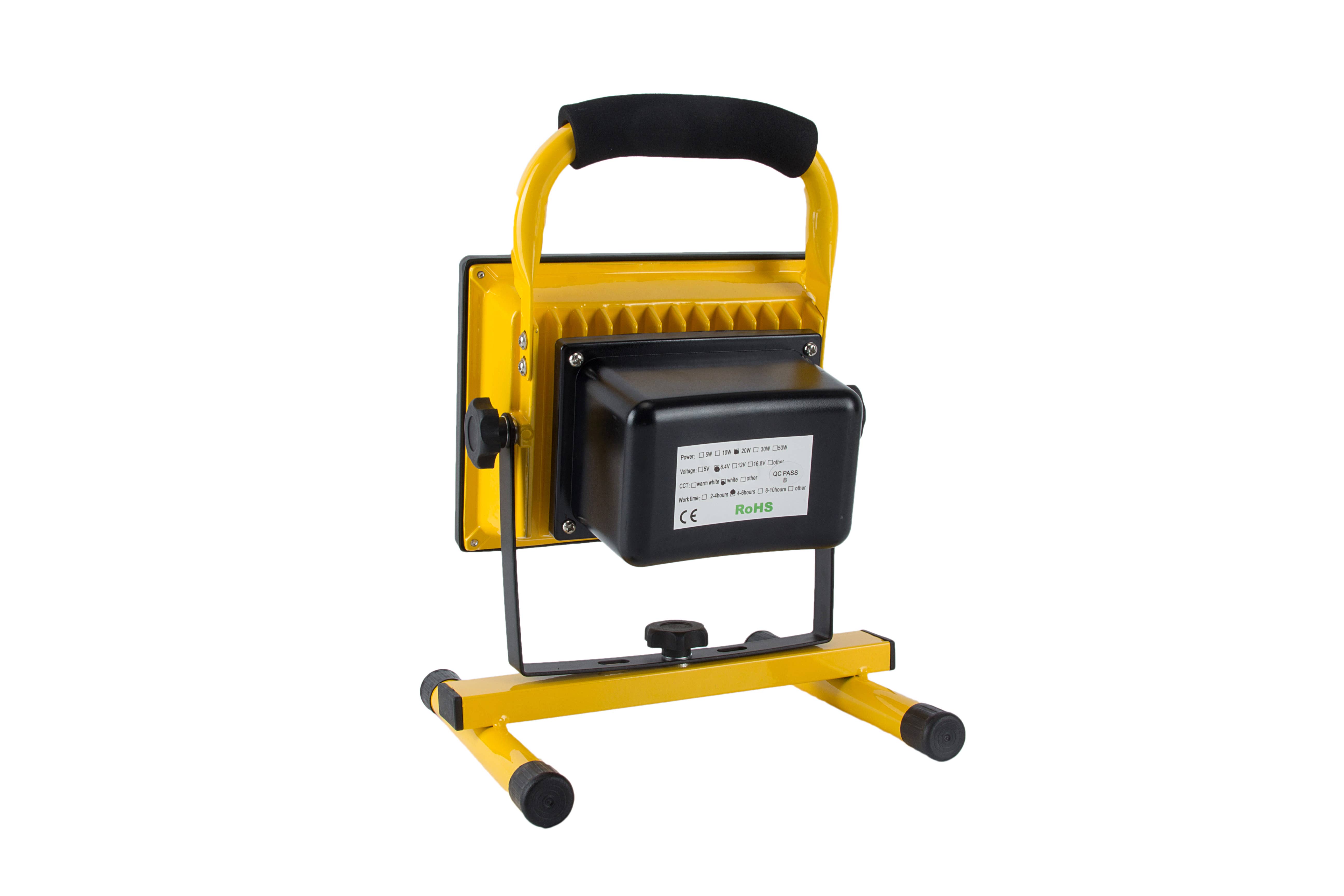 Narain Solar – wholesale Outdoor/lawn light – LED Outdoor Rechargeable Floodlight with mains & car charger3