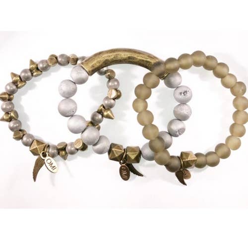 Ze is Clarity Spike Trio voor wholesale door omibeads