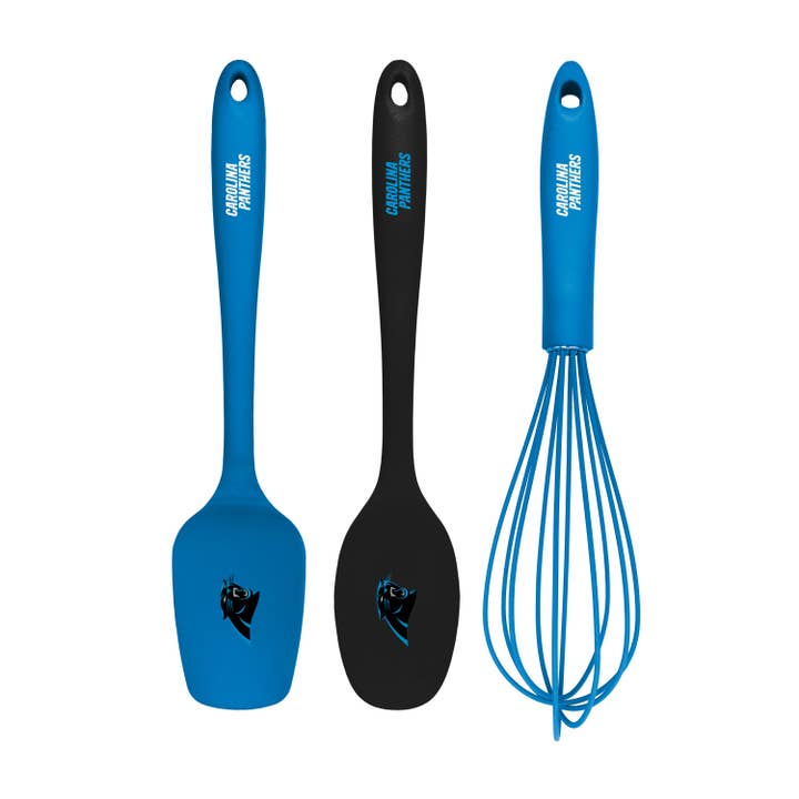 NFL Carolina Panthers 3pc Kitchen Utensil Set for wholesale by Inglasco Inc.