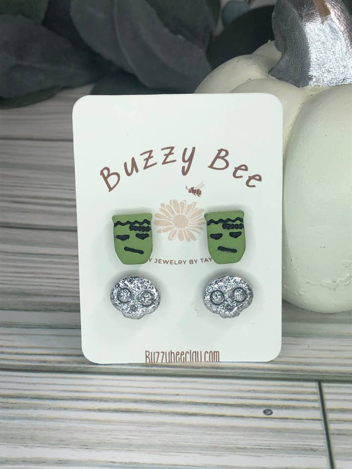 Packs à clous doubles pour Halloween pour la vente par Buzzy bee clay