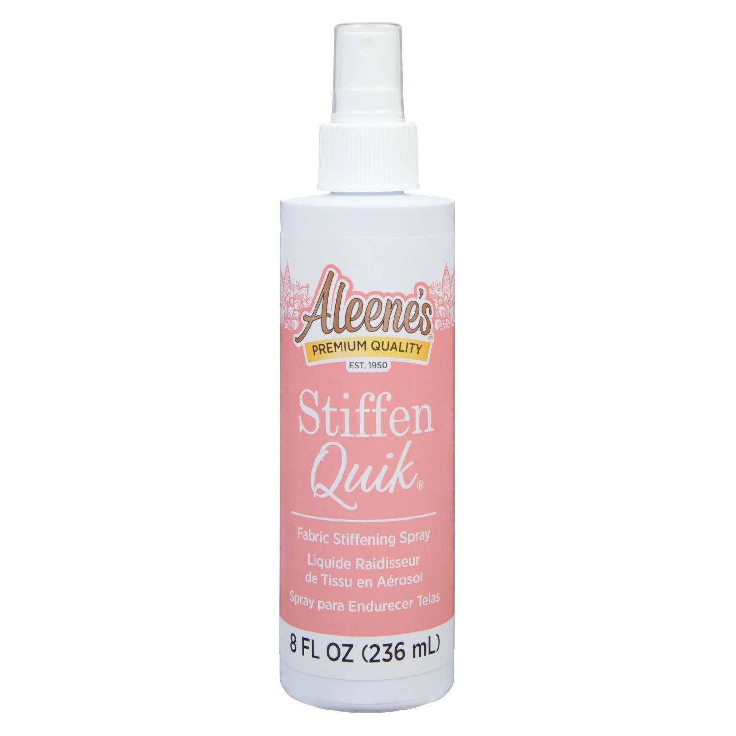 Ilovetocreate - Wholesale Craft Supplies - Aleene’s Stiffen Quik Fabric Stiffening Spray 8 fl. oz.0