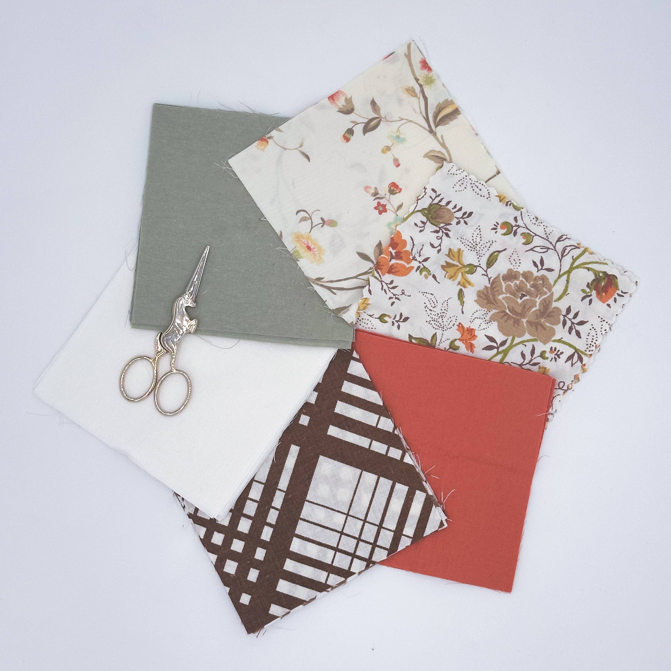 Rebundance LLC - Wholesale Craft Supplies - Charm Pack 5"x5" Fabric - Autumn Mix - Case of 62