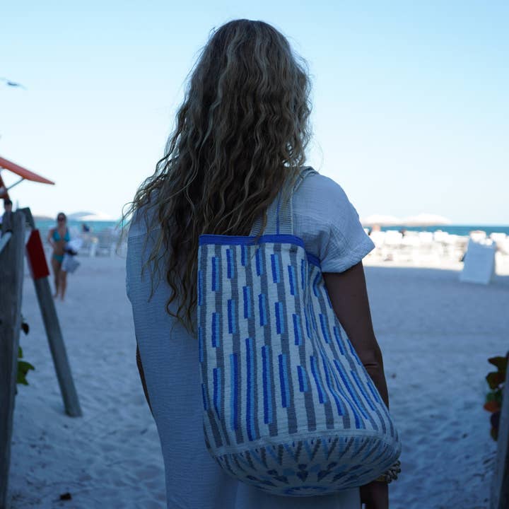 Susu Tote-Marineblau für den Großhandel von Vieve