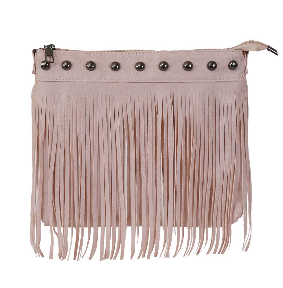 22 Tote - Wholesale Crossbody Bag - Women's - Fringe Crossbody Bag with Detachable Strap10