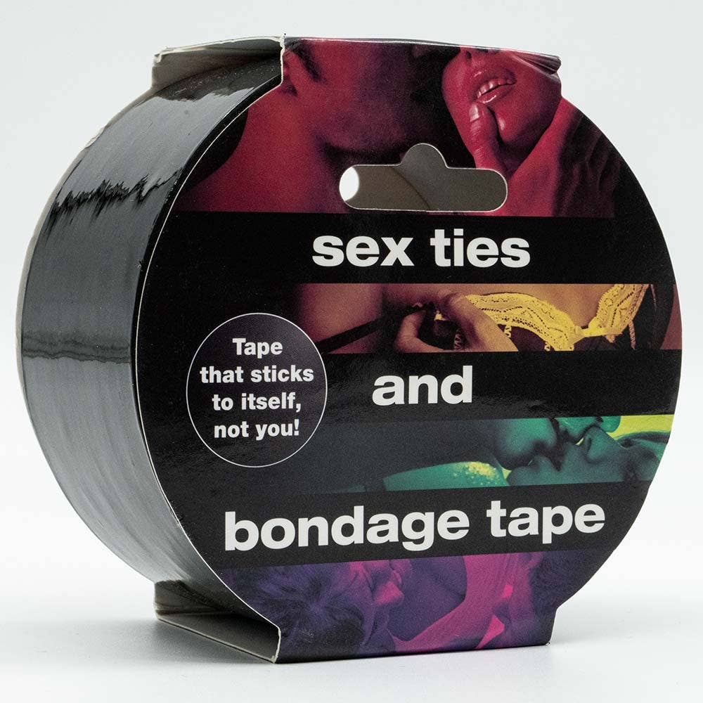 Creative Conceptions LLC - Wholesale Sex Toy - Sex, Ties & Bondage Tape - Black *Phthalate free*2