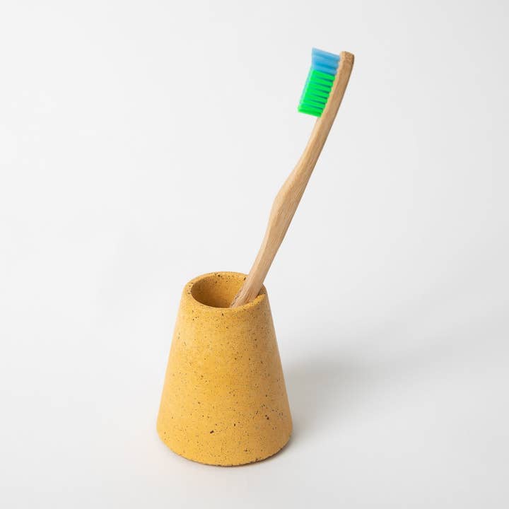 pretti.cool - Wholesale Toothbrush Holder - Toothbrush Holder | Marigold Terrazzo