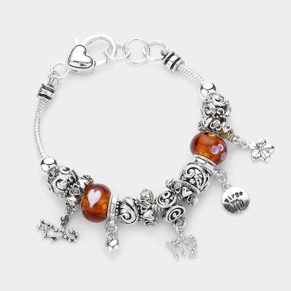 Sensibling Corp. - Wholesale Charm/Dangle Bracelet - ARIES - Multi-Beads Zodiac Sign Charm Bracelet11