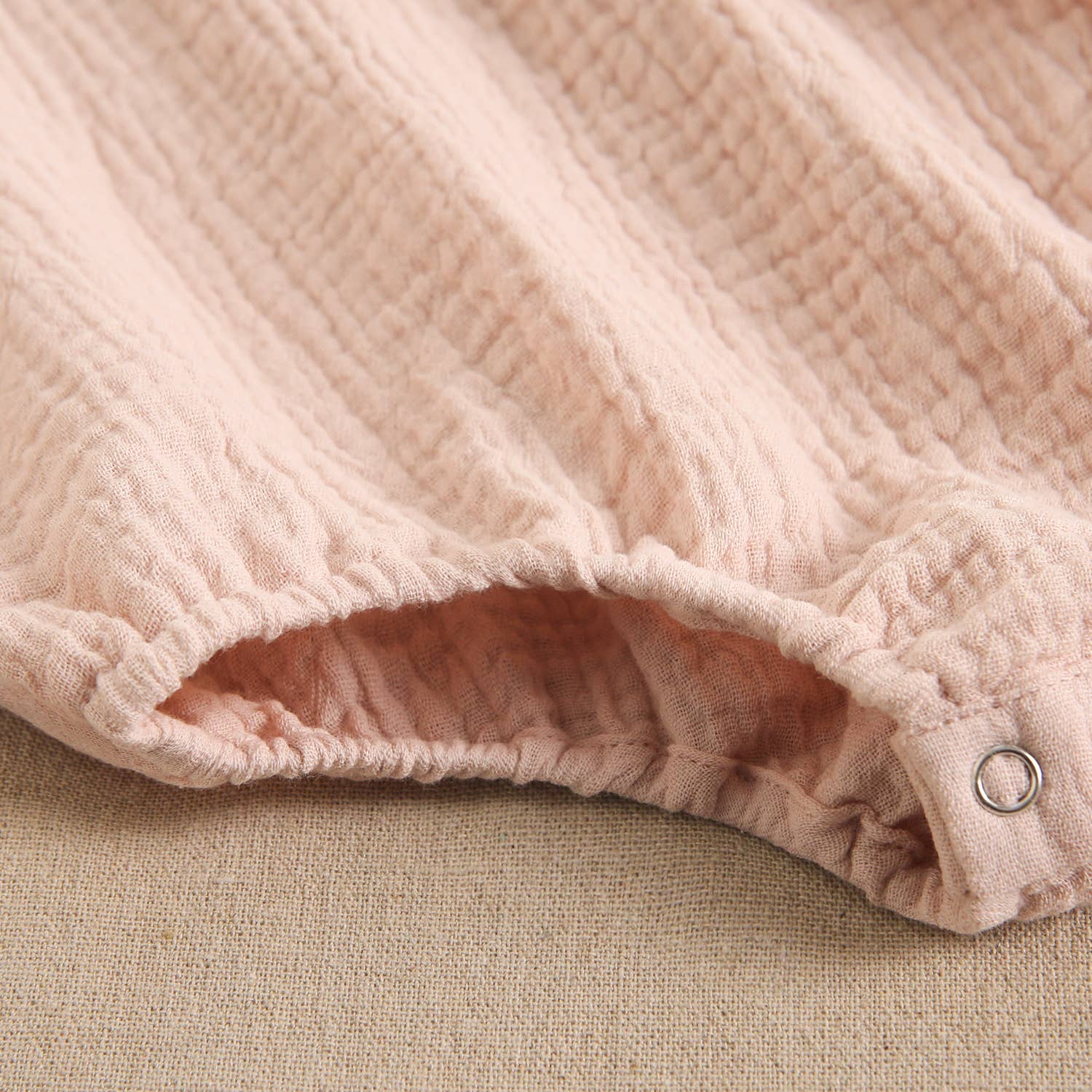 Rose Baby Girl's Bambula Frog with Embroidered Details for wholesale on Faire6