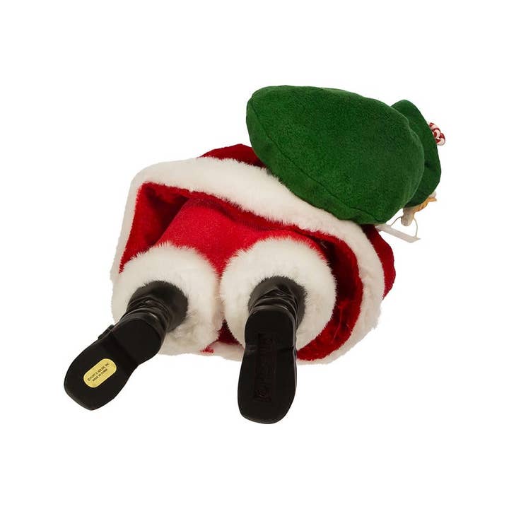 Kurt S. Adler, Inc. - Wholesale Christmas Decoration - 11"Fabriche Santa Taking Selfie