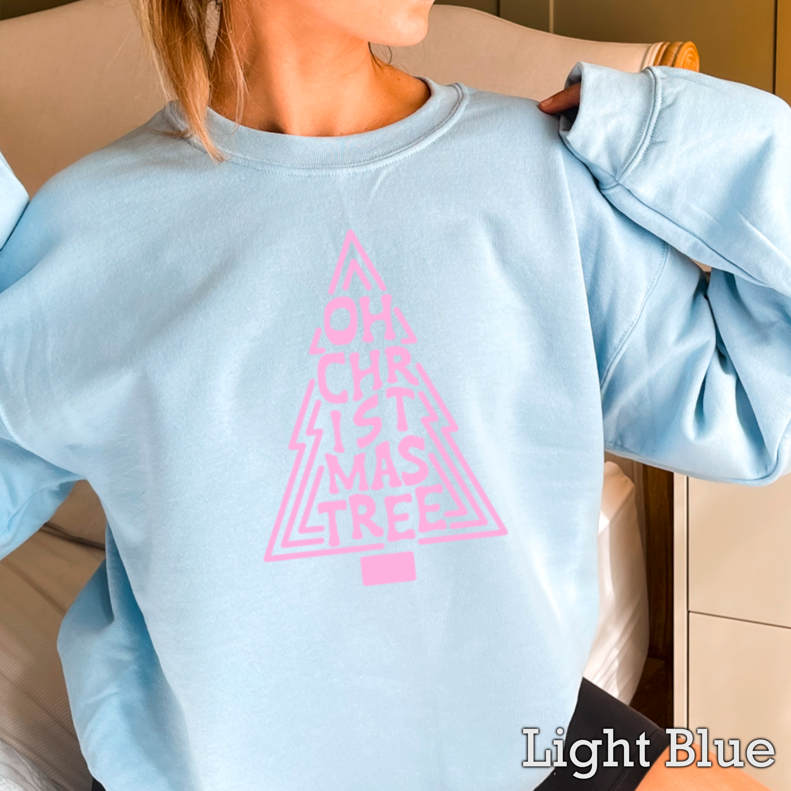 Shoppe SHC - Wholesale Graphic Sweatshirt - Women's - Oh Christmas Tree Christmas 2025 Graphic Sweatshirt Women’s2