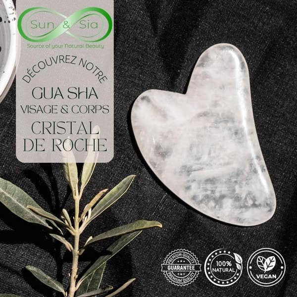 Zen'Arôme - Wholesale Gua Sha Tool - Rock crystal mushroom massage guasha 11 + 1 Free11