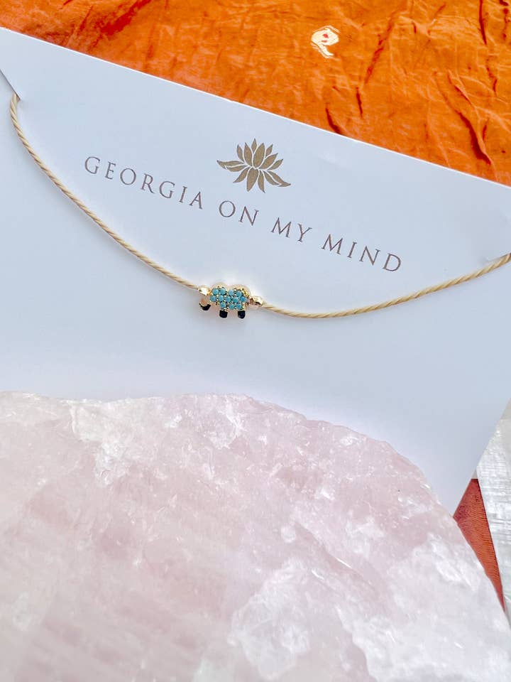 Elephant String Bracelet for wholesale by Georgia On My Mind