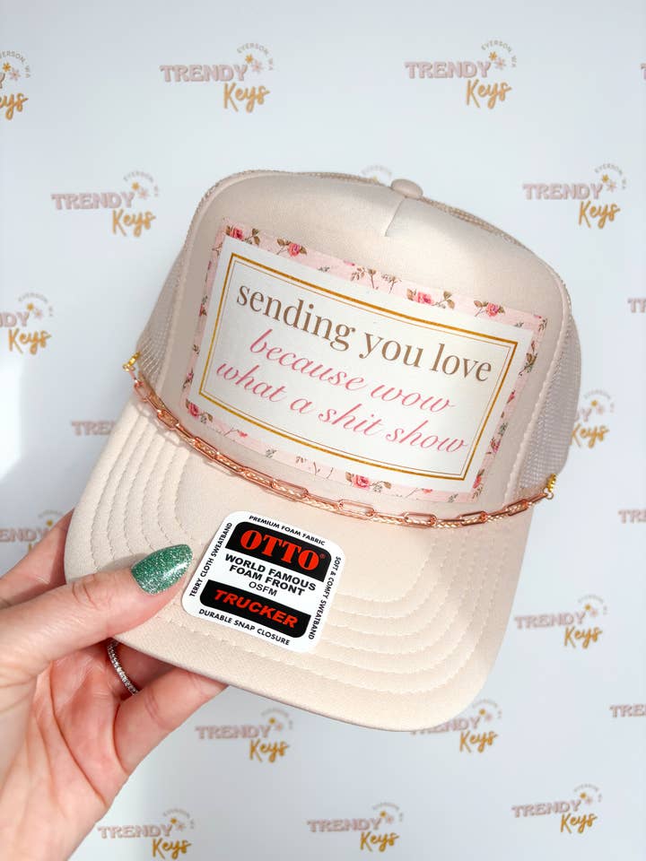 Sending You Love Trucker Hat for wholesale by TrendyKeys