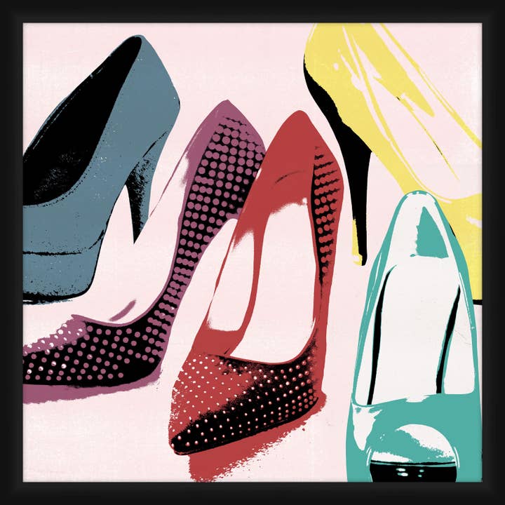 Female Vanity 20'' x 20'' Framed Wall Art for wholesale by PTM Images