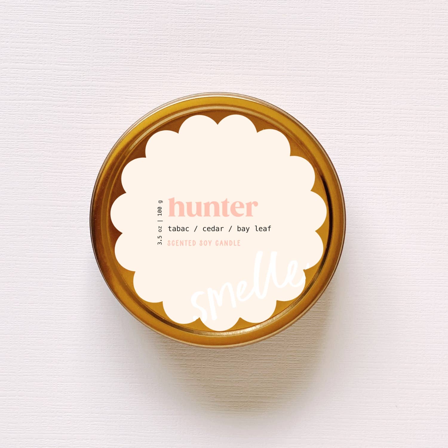 Smelle Scent Co. - Wholesale Reiskaarsen - Hunter Reiskaars, KLAAR VOOR VERZENDING