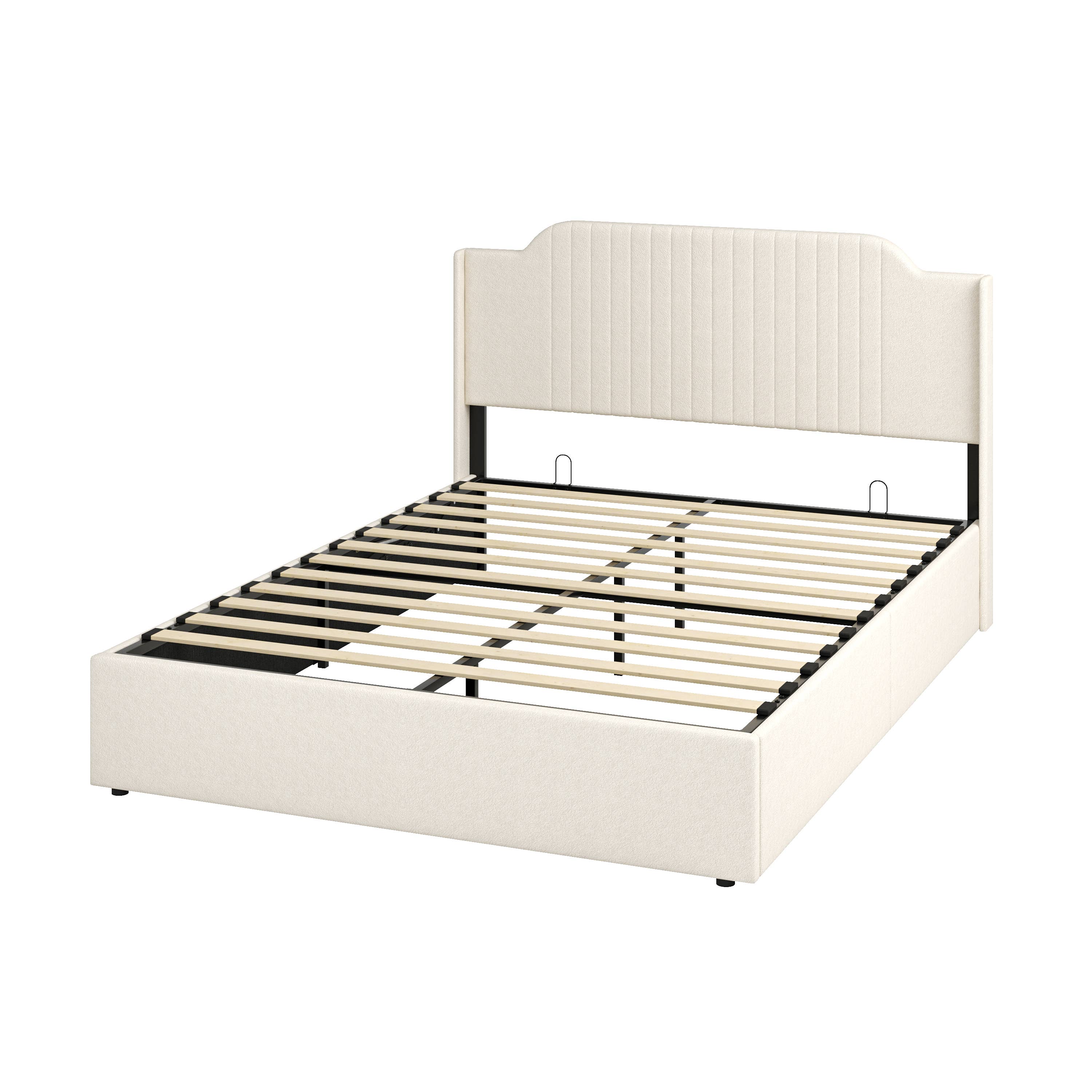 Karat Home - Wholesale Bed - Stuart Hydraulic Lift Up Platform Queen Bed22