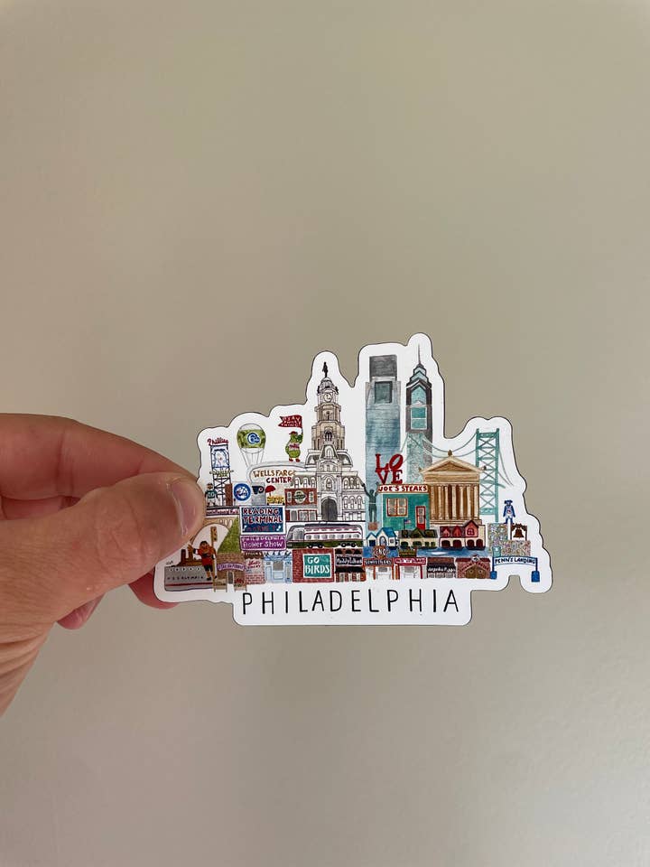 Philadelphia klistermärke för wholesale av Candaces Canvasses