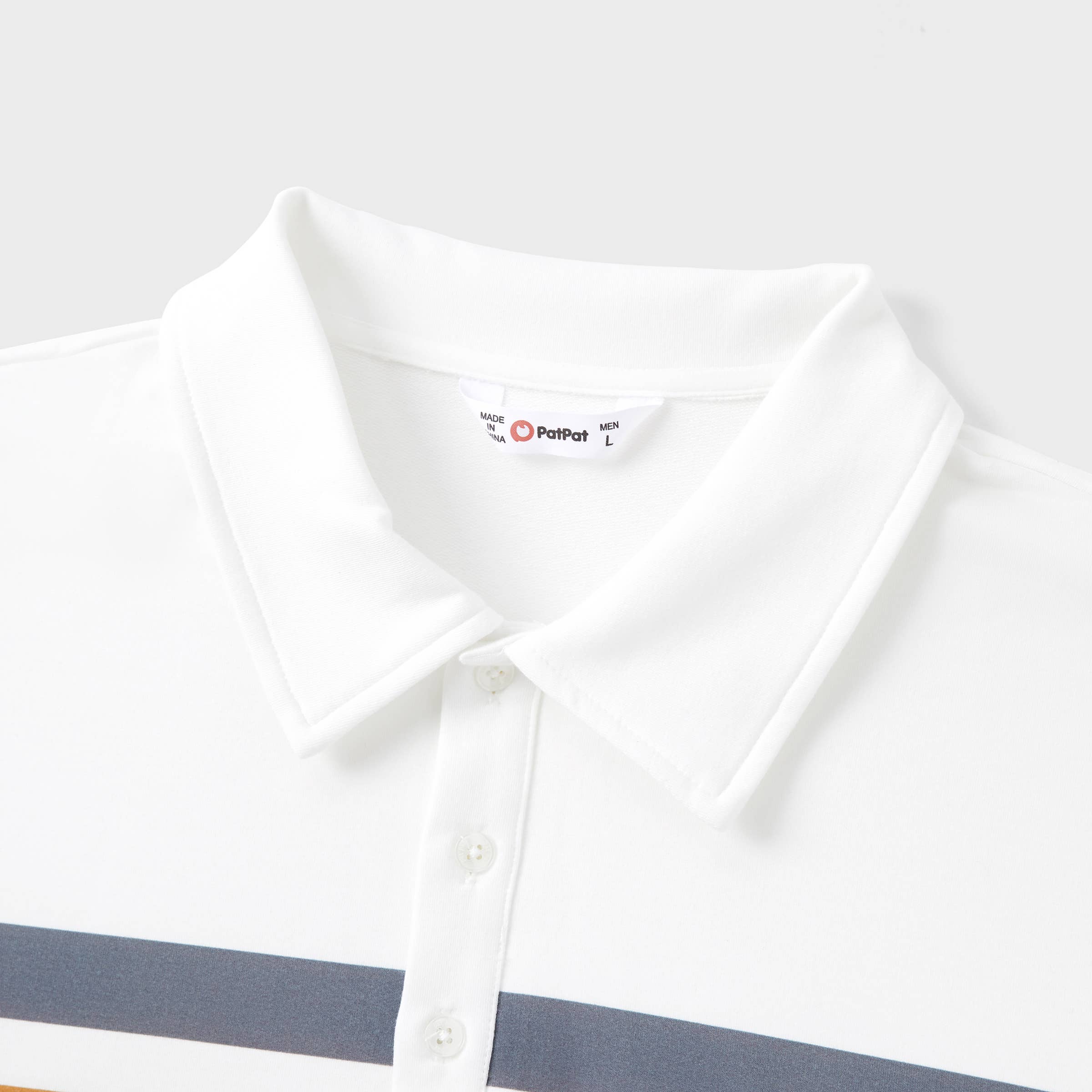 Brun Familjens matchande plagg: långärmad pikétröja och klänning med volangkant för wholesale på Faire29