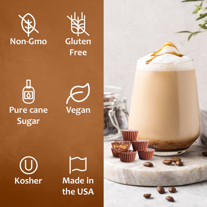 Syruvia - Wholesale Flavored Syrup - Peanut Butter Cup Syrup3