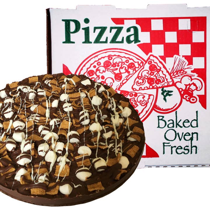 10" S'mores Pizza w/ Pizazz™ for wholesale by Sensational Sweets