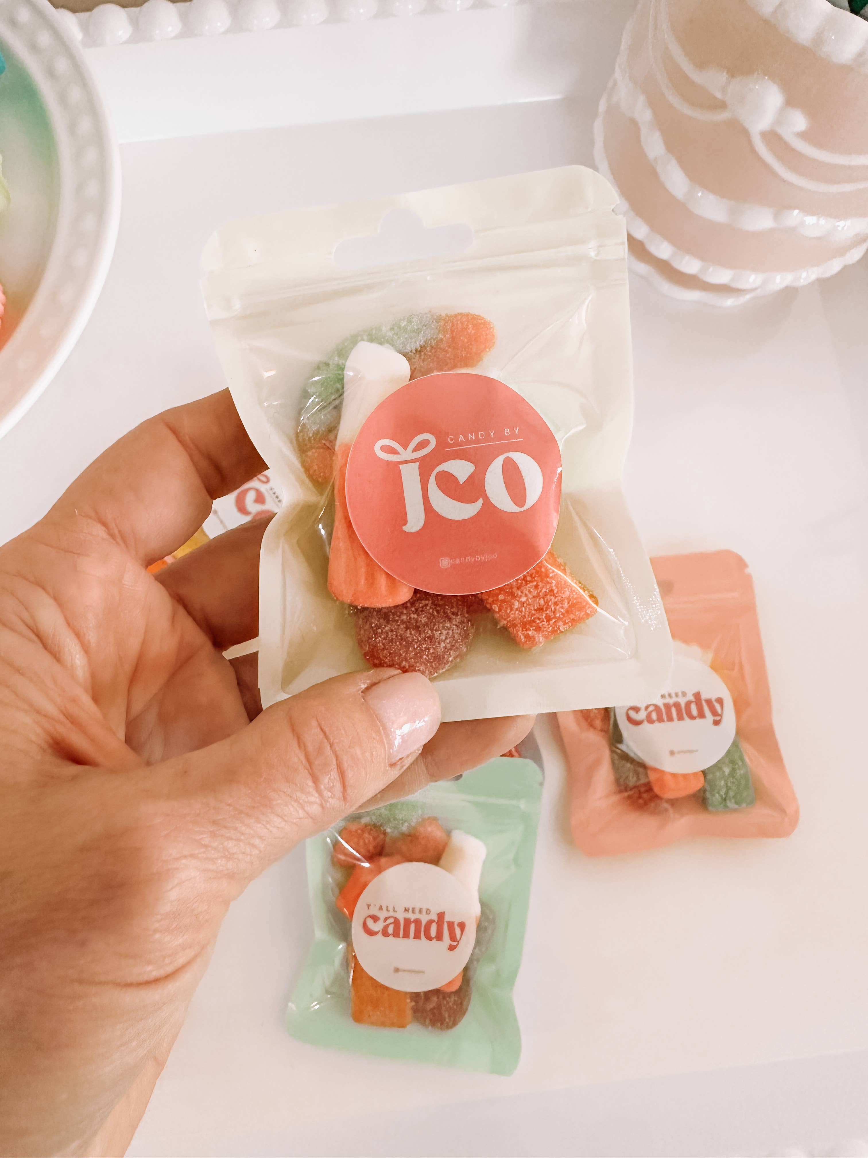 Candy by J.Co - Venta al por mayor Gominolas - Mini Packs de Pastel de Fiesta {bolsa de caramelos con cremallera}2