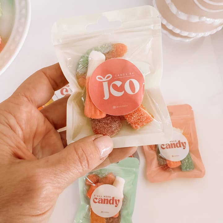 Candy by J.Co - Wholesale Gummy - Mini Pastel Feestpakketten {snoep ritstas}2