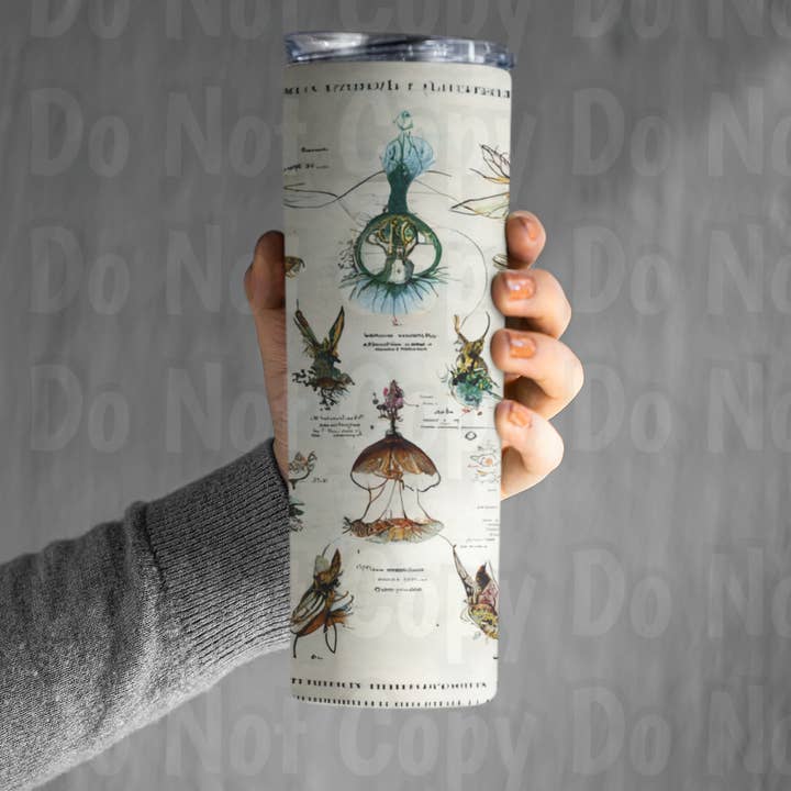 Fantasy Journal Entry Tumbler for wholesale by Gonna Get Crafty