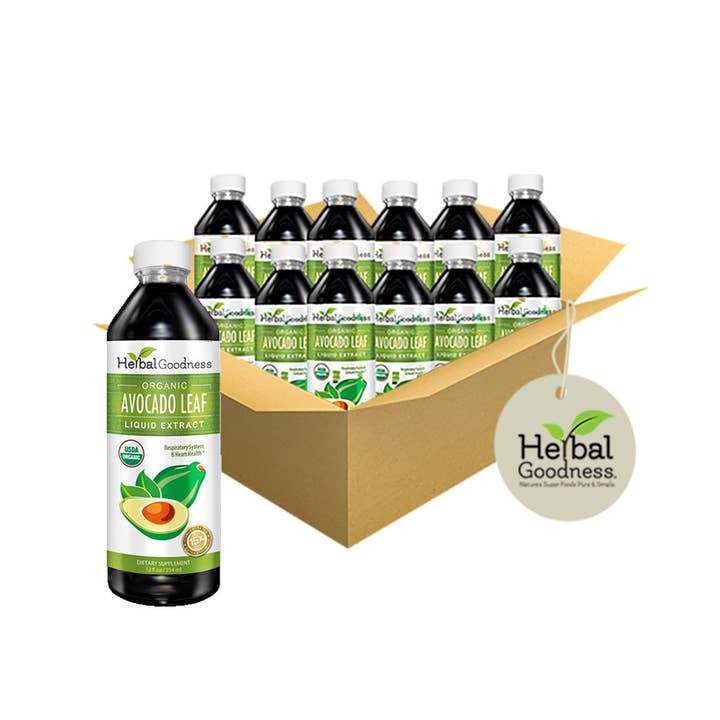 Herbal Goodness - Wholesale Oral Supplement/Vitamin - Avocado Leaf Extract 12oz - Herbal Goodness