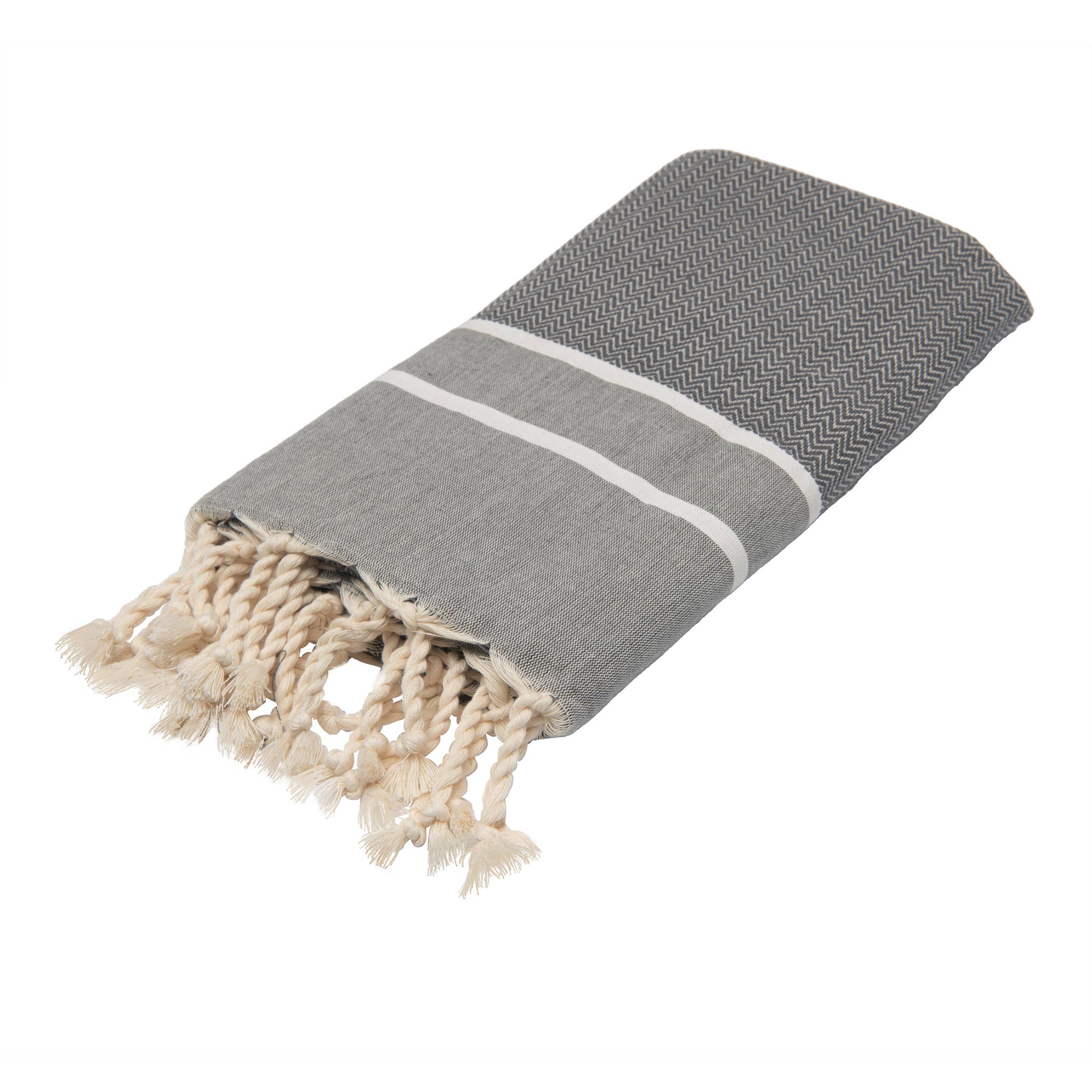 Foutas de Tunisie By Le Comptoir Paris - Vente Serviette de plage - Serviette de plage / déco fouta PARIS 1mx2m - 100% coton5