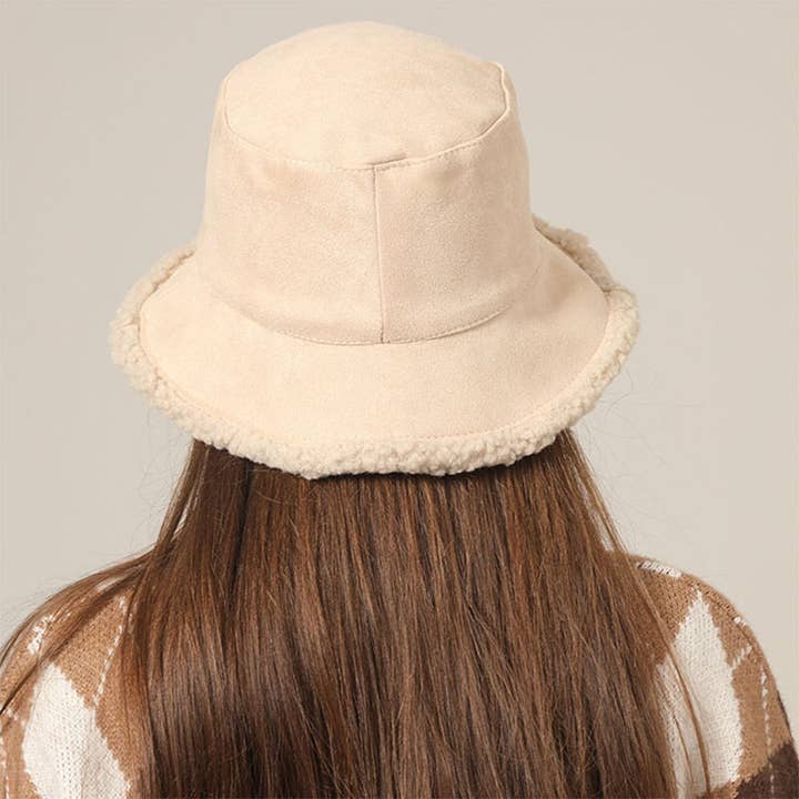 Crave by FW - Wholesale Bucket Hat - Women's - Winter Bucket Hat Trendy Fleece Warm Fisherman Cap1