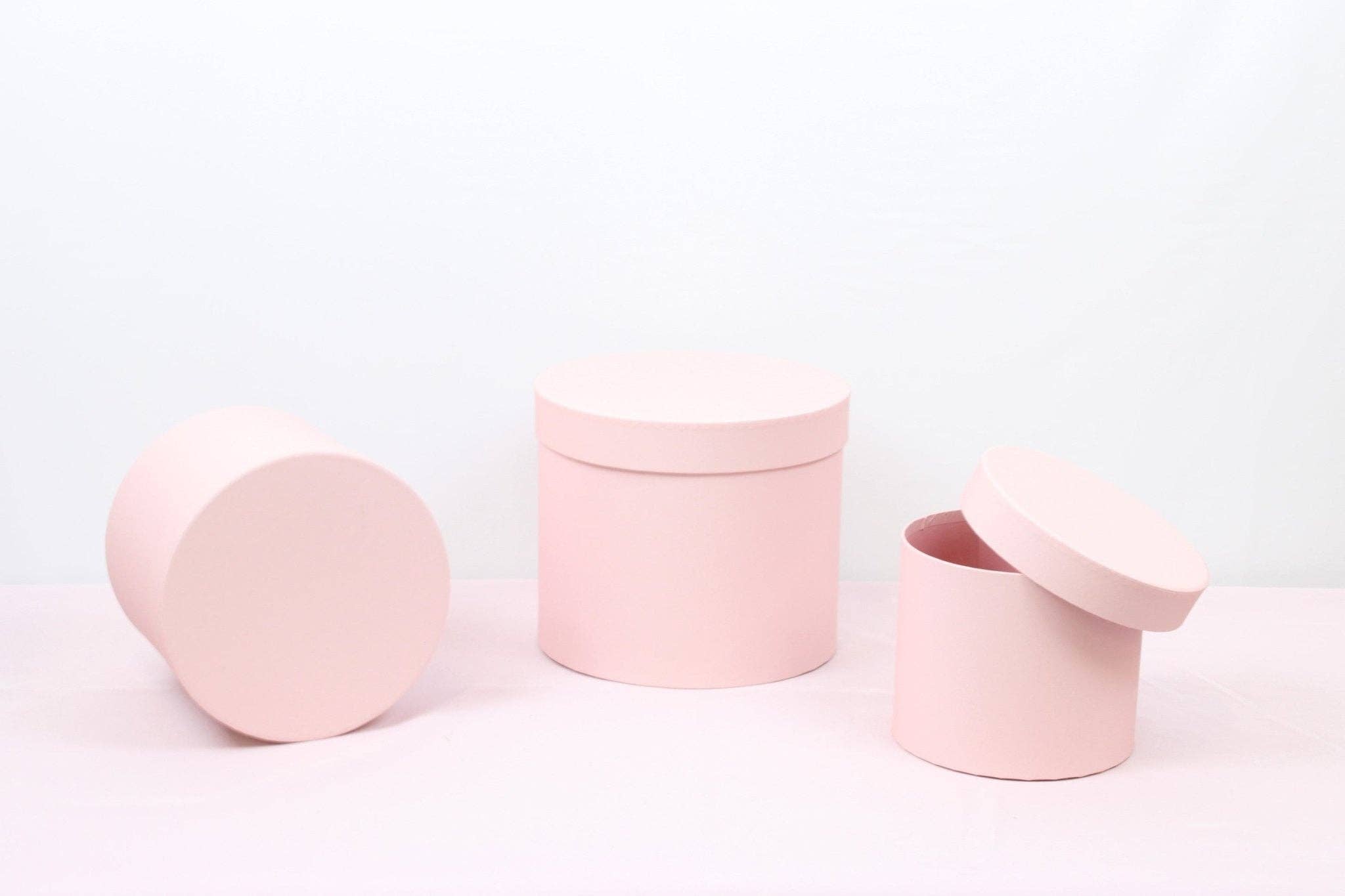 Elegant Design Supply - Wholesale Decorative Box - Shiny Round Flower Hat Box with Lid4