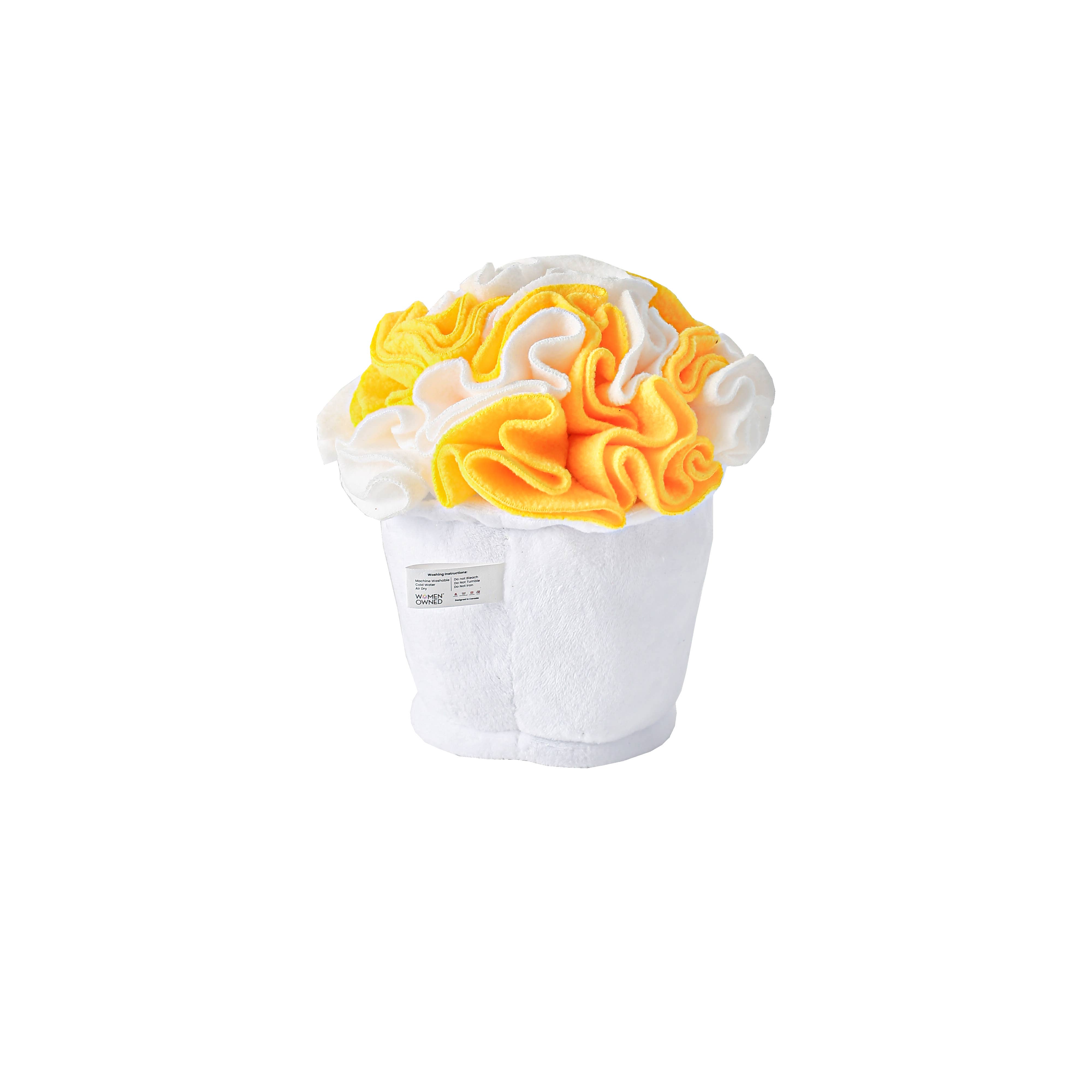 LUFTPETS - Wholesale Pet Plush Toy - Dog - Crinkly Popcorn Snuffle Toy – Treat Puzzle for Dogs & Cats18