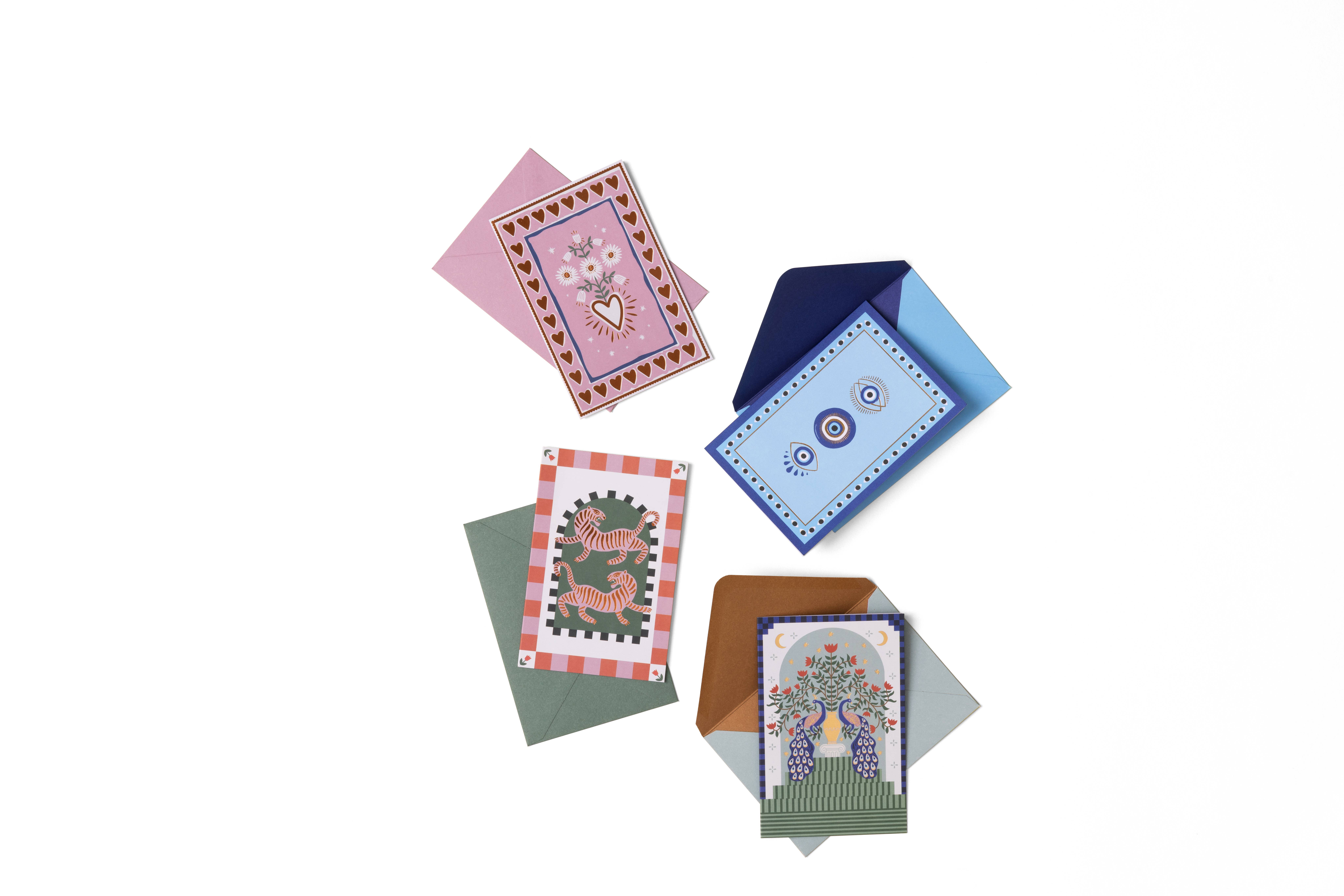 DesignWorks Ink - Wholesale Stationery/Notecard Set - A Dopo Notecards - Set Of 16 Assorted4