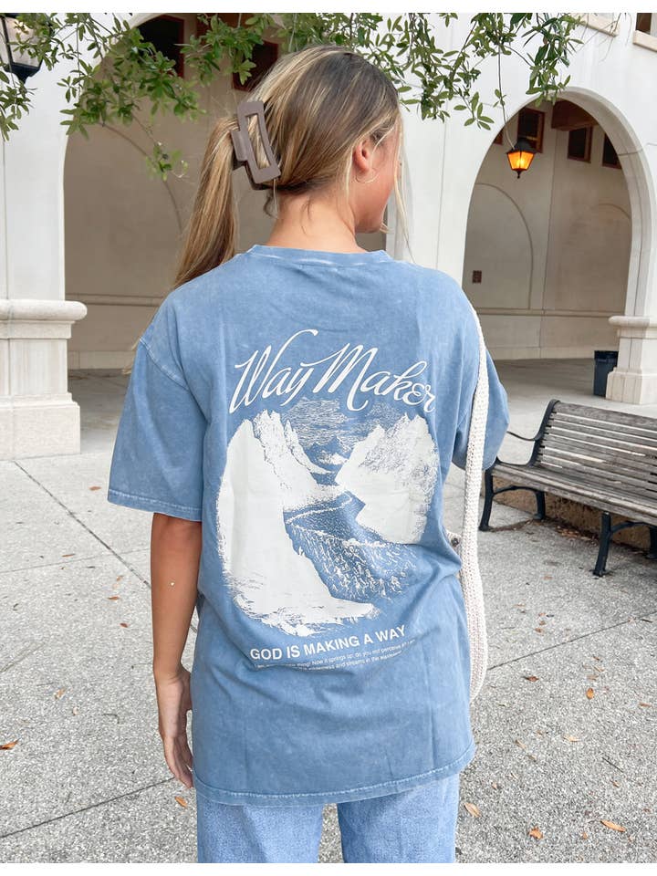 Elevated Faith - Wholesale Screen Printed T-Shirt - Women's - Way Maker Unisex Tee1