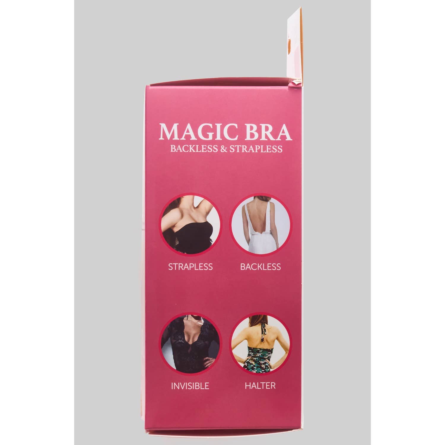 Girly - Vendita all'ingrosso Reggiseno - Donna - REGGISENO PUSH UP MAGIC SENZA SCHIENA E SENZA SPALLINE4