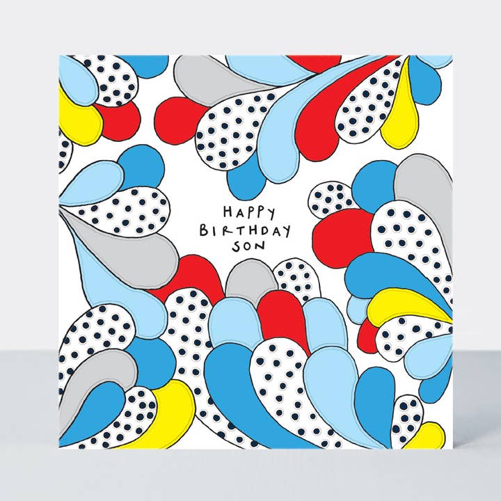 Spridda hjärnan - Sonens födelsedag/Serietidningsexplosion Kort för wholesale av Rachel Ellen Designs