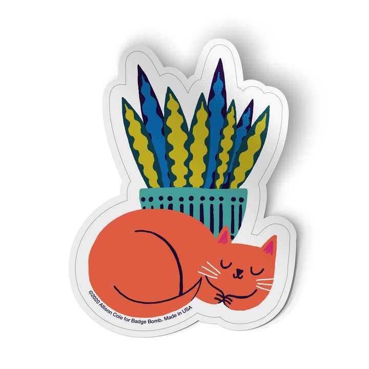 Cat Nap Sticker and other Purchase Wholesale nap. Free Returns & Net 60 Terms on Faire trending on Faire.